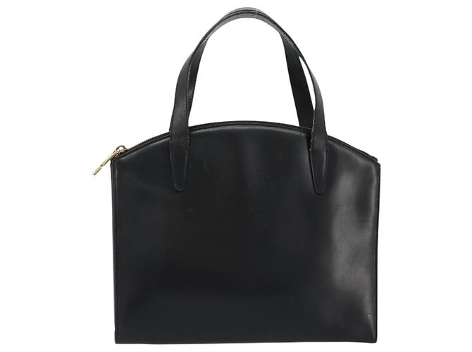 Borsa GUCCI in pelle nera e oro 000 2058 0569 0 Auth bs34554 Nero D'oro - vista 13