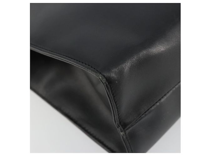 Borsa GUCCI in pelle nera e oro 000 2058 0569 0 Auth bs34554 Nero D'oro - vista 14