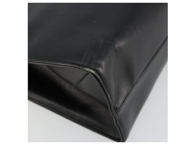 Borsa GUCCI in pelle nera e oro 000 2058 0569 0 Auth bs34554 Nero D'oro - vista 16
