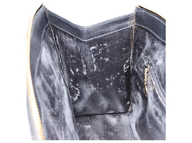 Borsa GUCCI in pelle nera e oro 000 2058 0569 0 Auth bs34554 Nero D'oro - vista 19