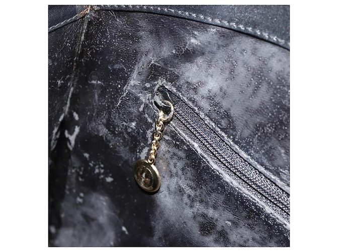 Borsa GUCCI in pelle nera e oro 000 2058 0569 0 Auth bs34554 Nero D'oro - vista 20
