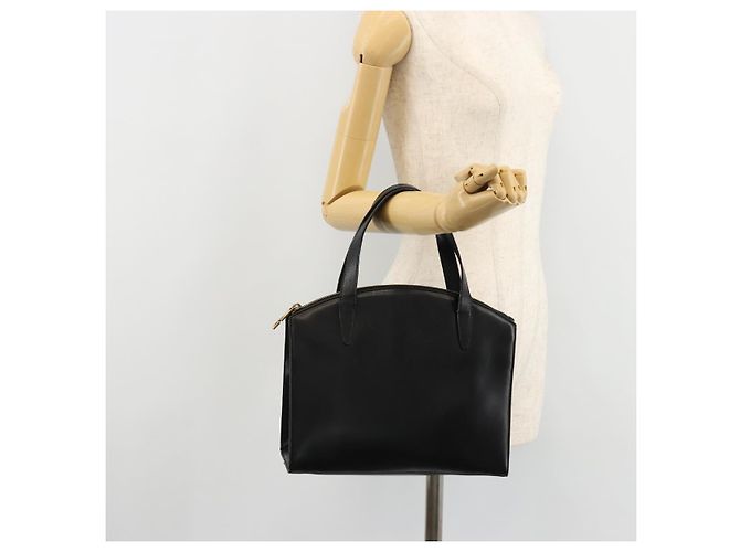 Borsa GUCCI in pelle nera e oro 000 2058 0569 0 Auth bs34554 Nero D'oro - vista 22