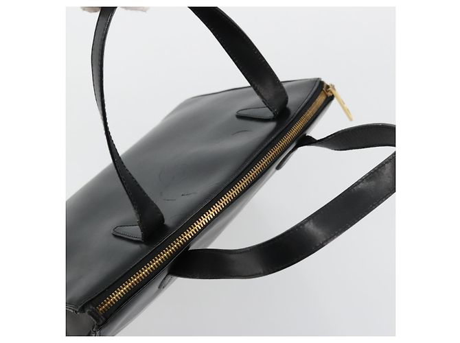 Borsa GUCCI in pelle nera e oro 000 2058 0569 0 Auth bs34554 Nero D'oro - vista 6