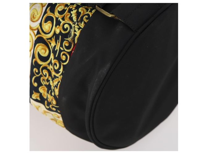 VERSACE Schultertasche Canvas Multicolor Gold Authentisch BA12046A Mehrfarben Golden - Ansicht 16