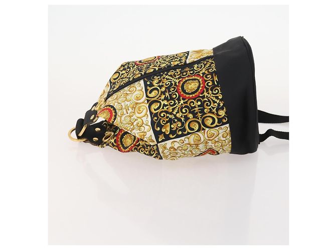 VERSACE Schultertasche Canvas Multicolor Gold Authentisch BA12046A Mehrfarben Golden - Ansicht 4