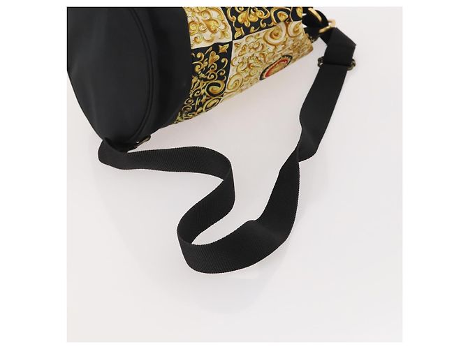 VERSACE Schultertasche Canvas Multicolor Gold Authentisch BA12046A Mehrfarben Golden - Ansicht 7