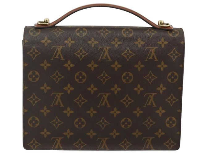 LOUIS VUITTON Borsa Monogram Monceau 28 M51185 LV Auth 178656 Monogramma - vista 2