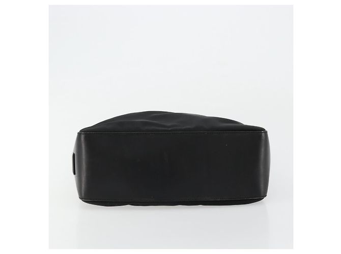 Borsa a Spalla GUCCI Nylon Nero Argento 001 3766 Auth ep14364 - vista 5