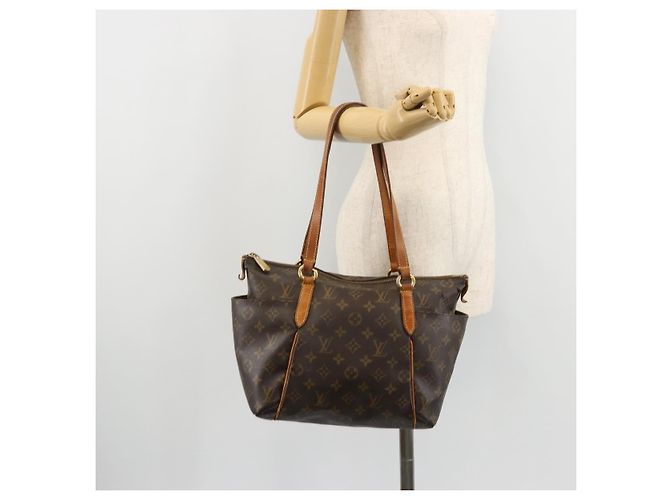 Borsa Tote LOUIS VUITTON Monogram Totally PM M56688 LV Auth BA12459 Monogramma - vista 23