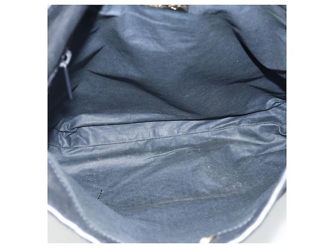 Borsa a Spalla BOTTEGA VENETA paglia Navy Gold Auth 178160 D'oro Blu navy - vista 11