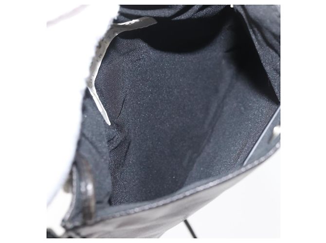 Borsa a tracolla Miu Miu in pelle nera Auth 177550 Nero - vista 11