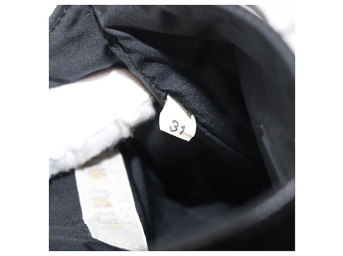 Borsa a tracolla Miu Miu in pelle nera Auth 177550 Nero - vista 12