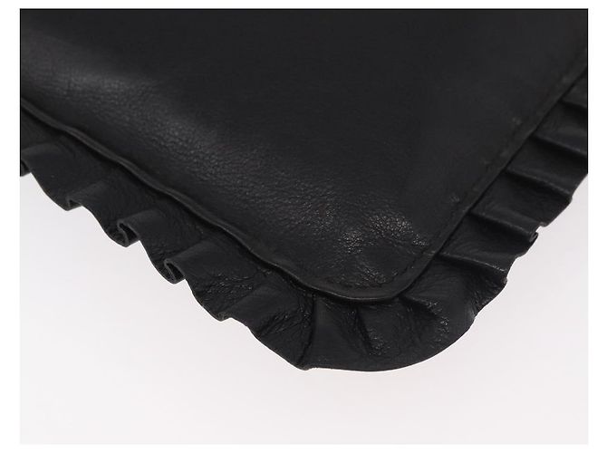 Borsa a tracolla Miu Miu in pelle nera Auth 177550 Nero - vista 15