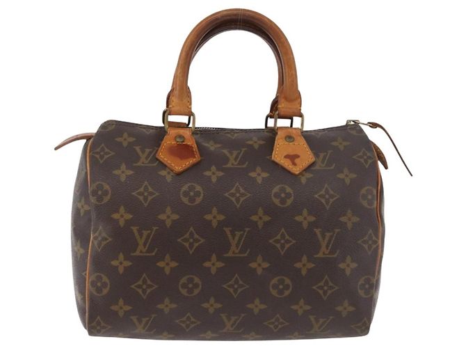 LOUIS VUITTON Borsa Monogram Speedy 25 M41528 LV Auth 168849 Monogramma - vista 13