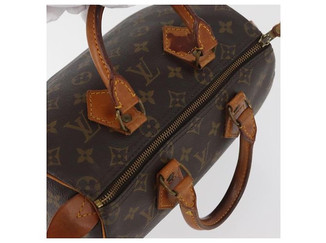 LOUIS VUITTON Borsa Monogram Speedy 25 M41528 LV Auth 168849 Monogramma - vista 6