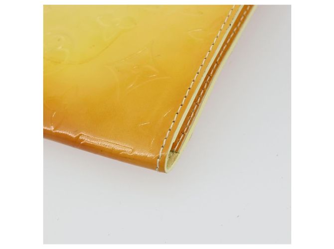 LOUIS VUITTON Monogram Vernis Kenmare Pouch Lime Yellow M91062 LV Auth bs34726A D'oro - vista 16
