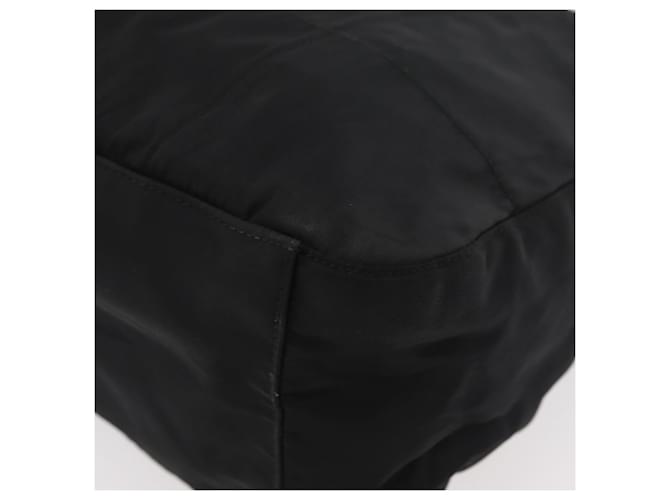 Borsa a Spalla PRADA Nylon Nero Argento Auth bs34797 - vista 15