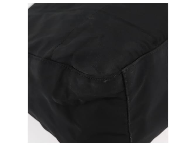 Borsa a Spalla PRADA Nylon Nero Argento Auth bs34797 - vista 16