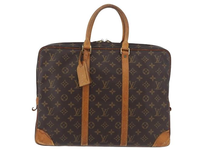 LOUIS VUITTON Monogram Porte Documents Voyage Business Bag M53361 Auth bs34848 Monogramma - vista 13