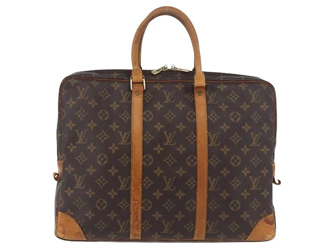 LOUIS VUITTON Monogram Porte Documents Voyage Business Bag M53361 Auth bs34848 Monogramma - vista 2