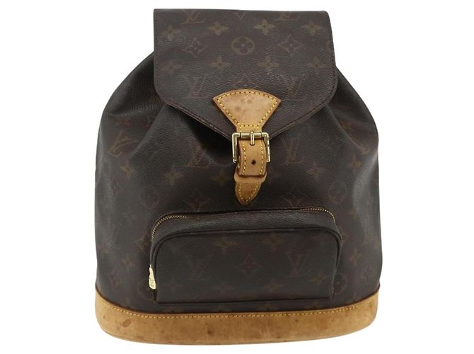 LOUIS VUITTON Monogram Montsouris MM Rucksack M51136 LV Auth am11442 Monogramm - Ansicht 13