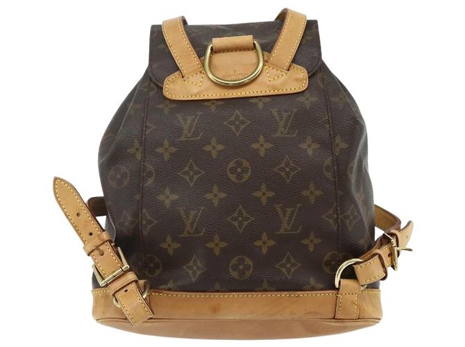 LOUIS VUITTON Monogram Montsouris MM Rucksack M51136 LV Auth am11442 Monogramm - Ansicht 2