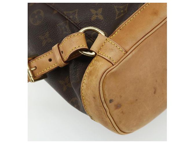 LOUIS VUITTON Monogram Montsouris MM Rucksack M51136 LV Auth am11442 Monogramm - Ansicht 9