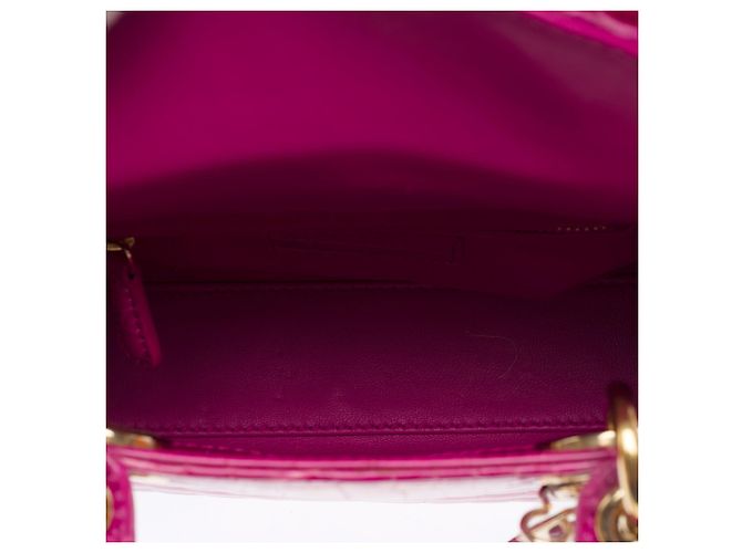 Borsa Lady Dior Crocodile Rosa - 103491 - vista 9