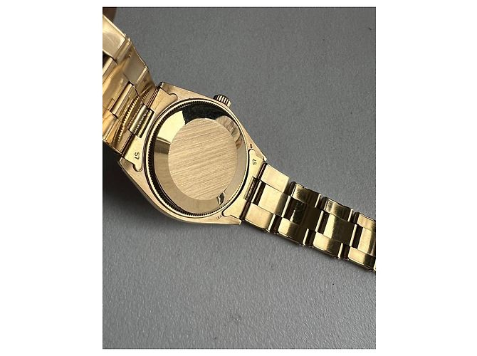 Rolex Oyster Perpetual in oro giallo 18k Bianco D'oro - vista 14