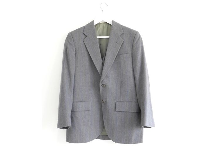 Autre Marque Havre Studio Traje de 3 Piezas de Lana Gris - vista 2