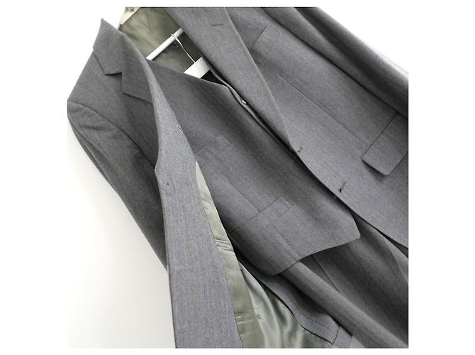 Autre Marque Havre Studio Traje de 3 Piezas de Lana Gris - vista 4