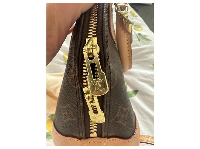Louis Vuitton Monogram Alma BB Castaño - vista 12