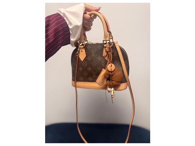 Louis Vuitton Monogram Alma BB Castaño - vista 15