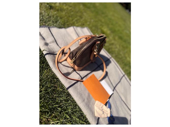 Louis Vuitton Monogram Alma BB Castaño - vista 5