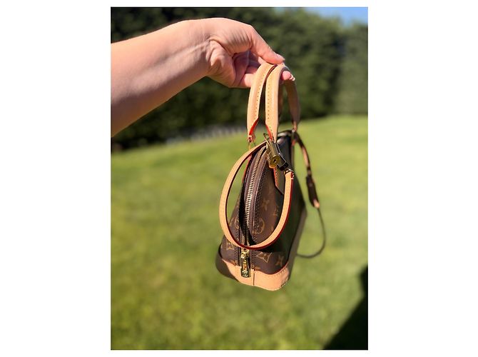 Louis Vuitton Monogram Alma BB Castaño - vista 8