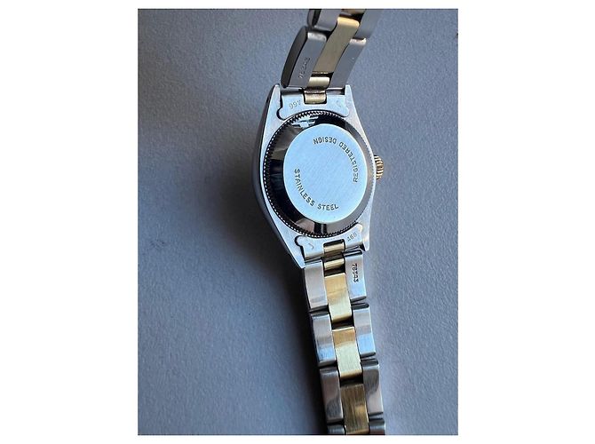 Rolex Oyster Perpetual Two-Tone Silber Golden - Ansicht 3