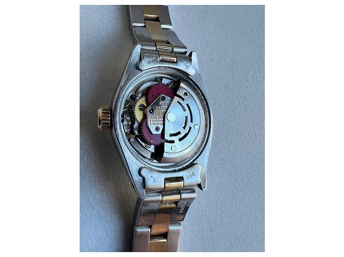 Rolex Oyster Perpetual Two-Tone Silber Golden - Ansicht 4