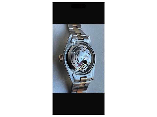 Rolex Oyster Perpetual Two-Tone Silber Golden - Ansicht 7