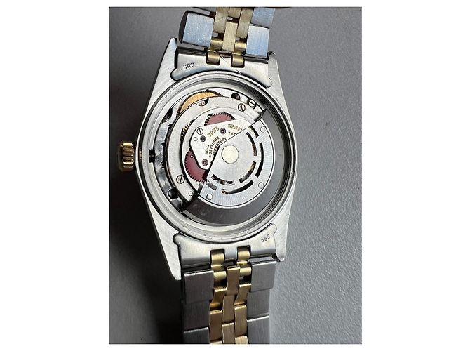 Rolex Datejust 16013 Bicolore Quadrante Blu Diamanti D'oro - vista 6
