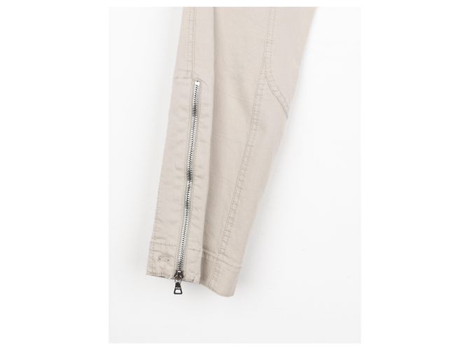 Prada 2000s Astro Moto Biker Hose Beige - Ansicht 4