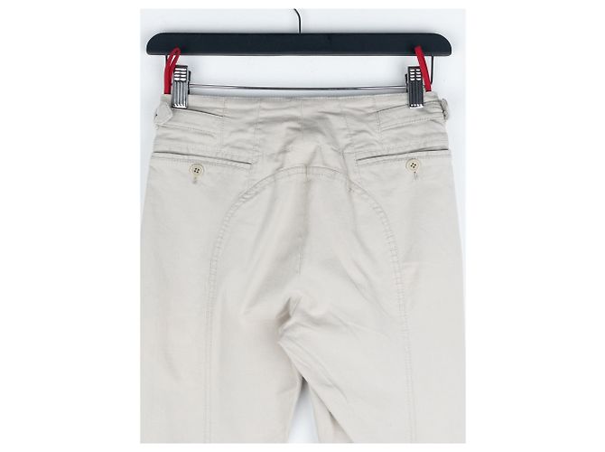 Prada 2000s Astro Moto Biker Hose Beige - Ansicht 5