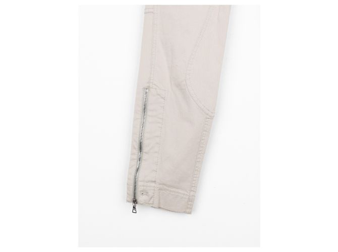 Prada 2000s Astro Moto Biker Hose Beige - Ansicht 6
