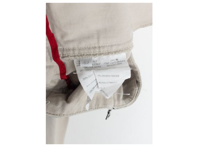 Prada 2000s Astro Moto Biker Hose Beige - Ansicht 7