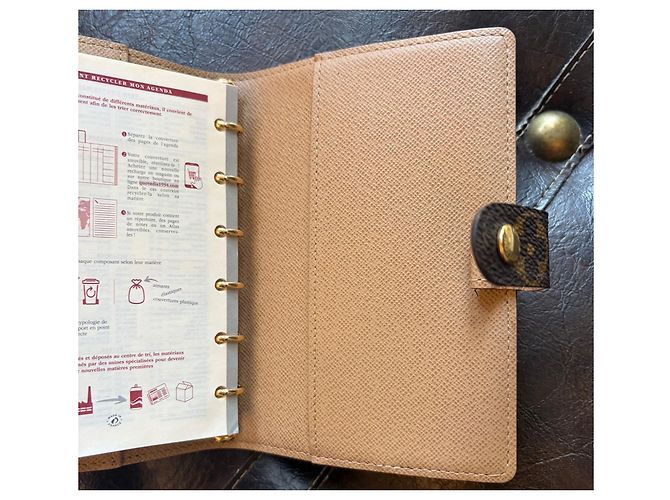 Agenda Louis Vuitton Monogram PM edición limitada Castaño - vista 3