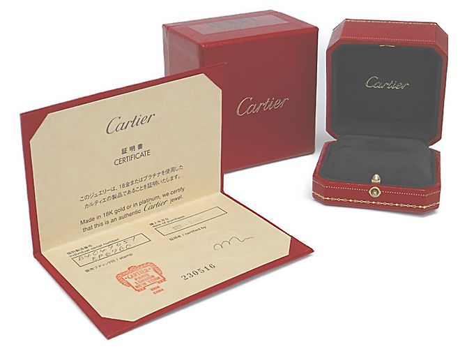 Cartier Mini Love Ring aus Weißgold Silber - Ansicht 10