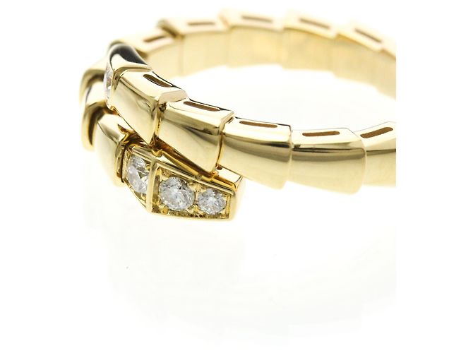 Bulgari Anello Serpenti Viper con diamante D'oro - vista 10