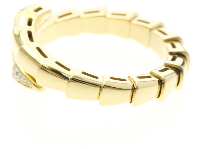 Bulgari Anello Serpenti Viper con diamante D'oro - vista 2