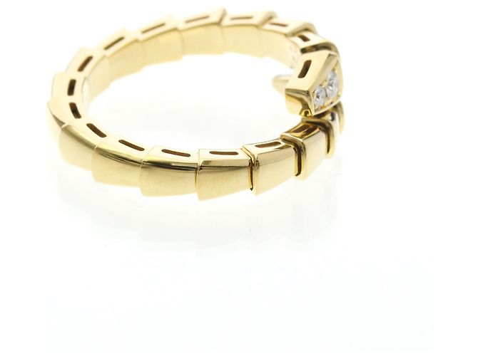 Bulgari Anello Serpenti Viper con diamante D'oro - vista 4