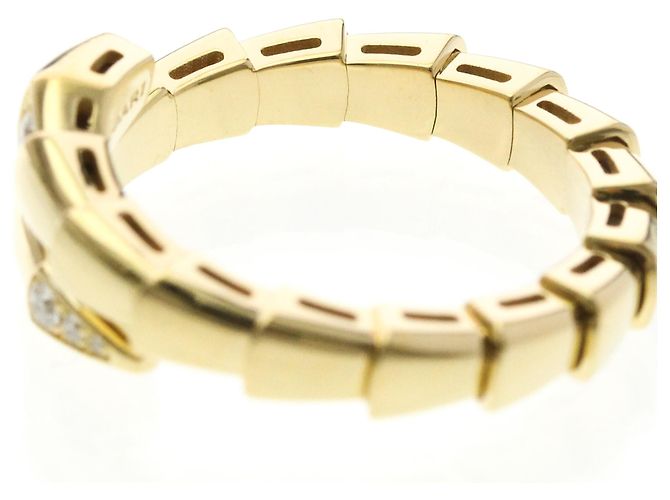 Bulgari Anello Serpenti Viper con diamante D'oro - vista 6