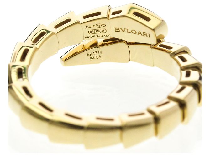 Bulgari Anello Serpenti Viper con diamante D'oro - vista 7